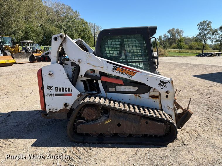 image for item EX1039 2015 Bobcat T590 tracked skid steer loader