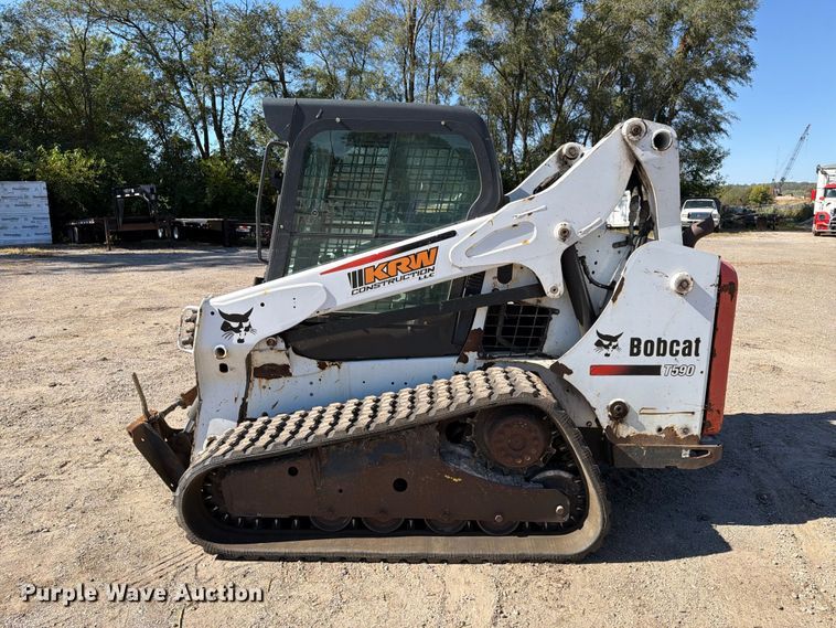 image for item EX1039 2015 Bobcat T590 tracked skid steer loader