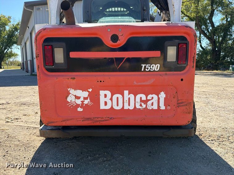 image for item EX1039 2015 Bobcat T590 tracked skid steer loader