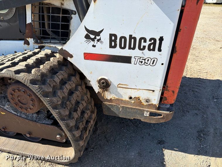image for item EX1039 2015 Bobcat T590 tracked skid steer loader
