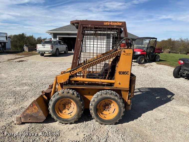 image for item EX1060 Case 1816C skid steer loader