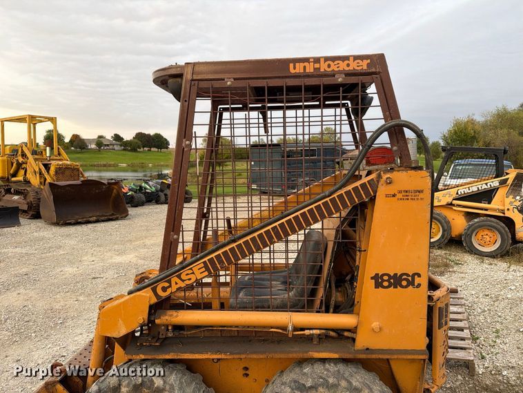 image for item EX1060 Case 1816C skid steer loader