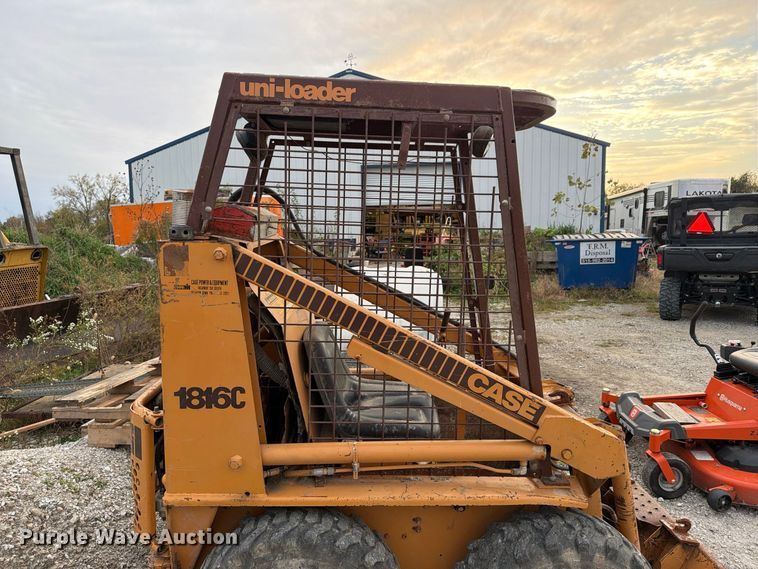image for item EX1060 Case 1816C skid steer loader