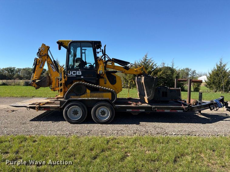 image for item EX1075 2019 JCB 1CXT HiFlow compact tracked backhoe