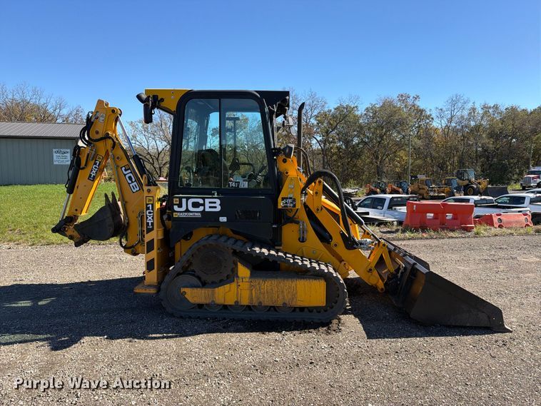image for item EX1075 2019 JCB 1CXT HiFlow compact tracked backhoe