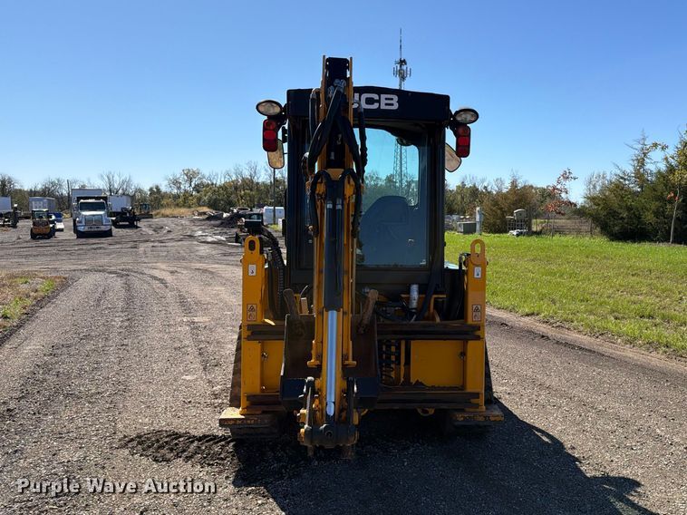 image for item EX1075 2019 JCB 1CXT HiFlow compact tracked backhoe