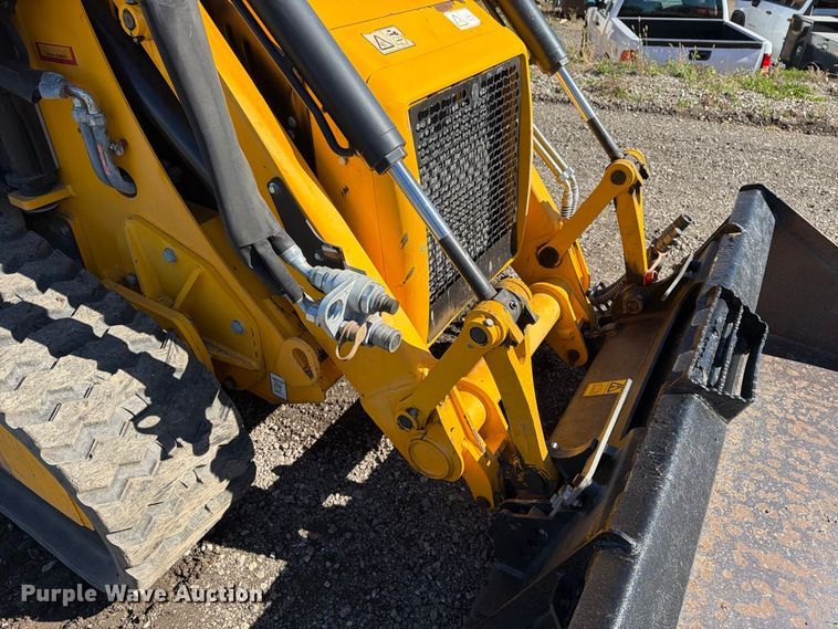 image for item EX1075 2019 JCB 1CXT HiFlow compact tracked backhoe