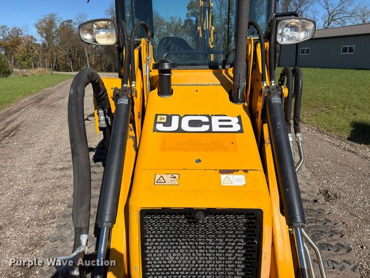 image for item EX1075 2019 JCB 1CXT HiFlow compact tracked backhoe