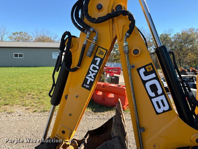 image for item EX1075 2019 JCB 1CXT HiFlow compact tracked backhoe