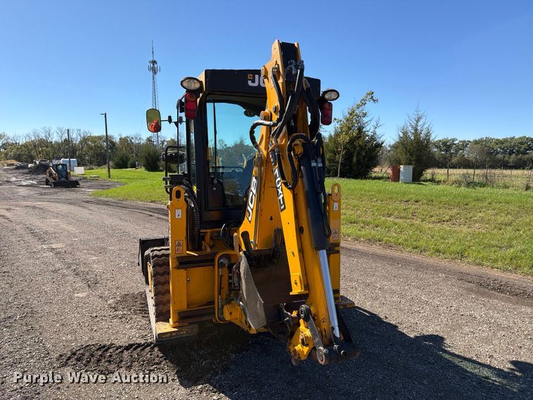image for item EX1075 2019 JCB 1CXT HiFlow compact tracked backhoe
