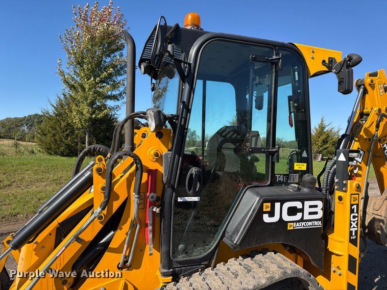 image for item EX1075 2019 JCB 1CXT HiFlow compact tracked backhoe