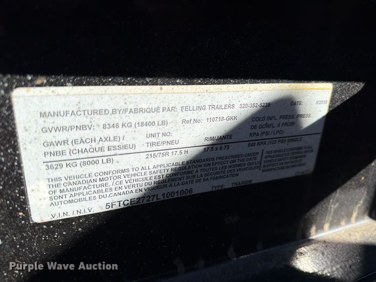 image for item EX1075 2019 JCB 1CXT HiFlow compact tracked backhoe