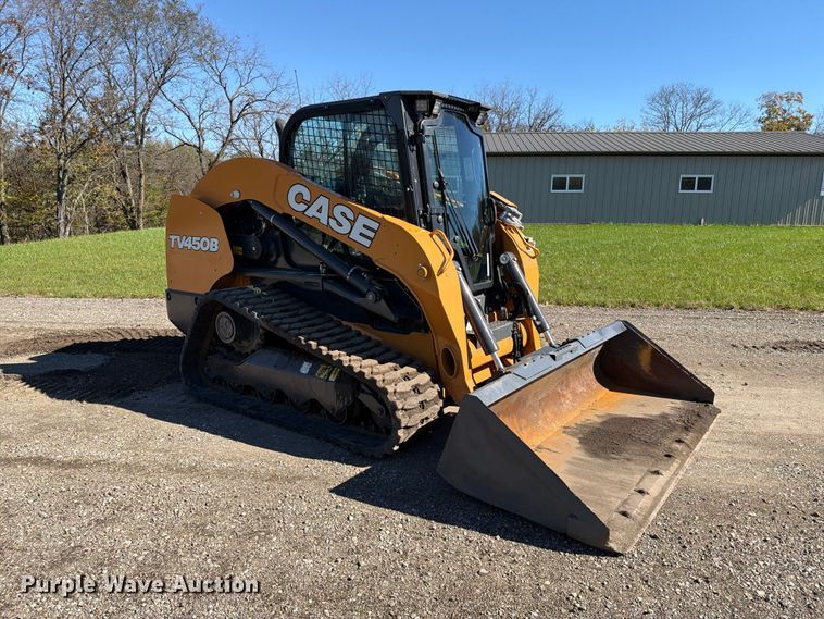 image for item EX1076 2025 Case TV450B tracked skid steer loader