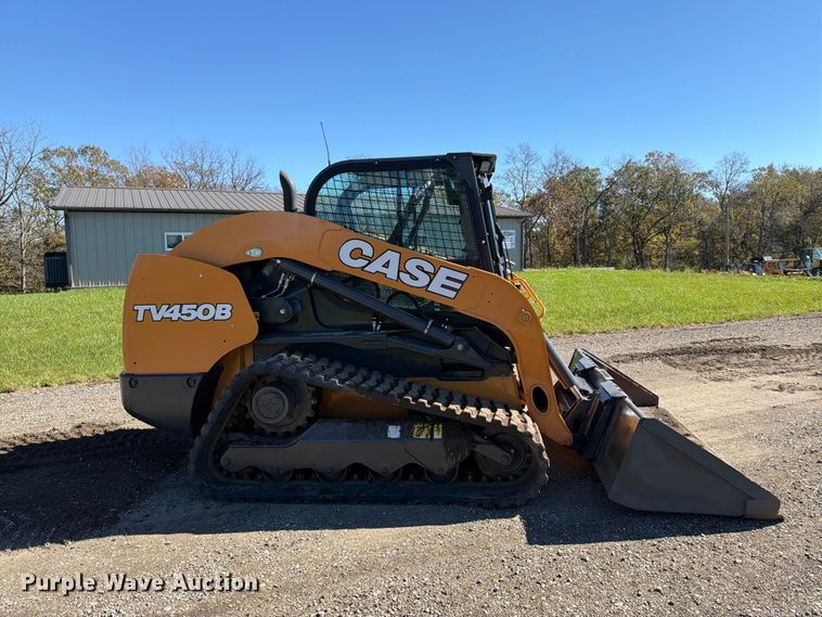 image for item EX1076 2025 Case TV450B tracked skid steer loader