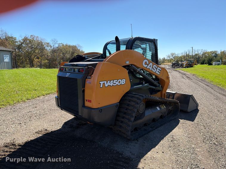 image for item EX1076 2025 Case TV450B tracked skid steer loader