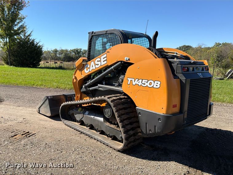 image for item EX1076 2025 Case TV450B tracked skid steer loader