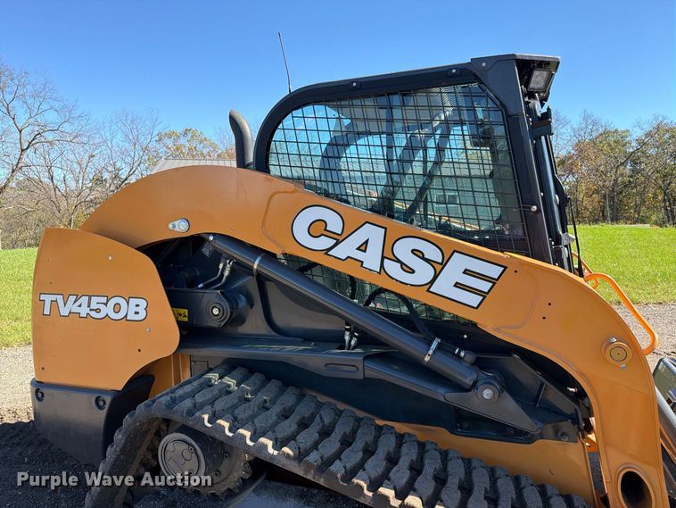 image for item EX1076 2025 Case TV450B tracked skid steer loader