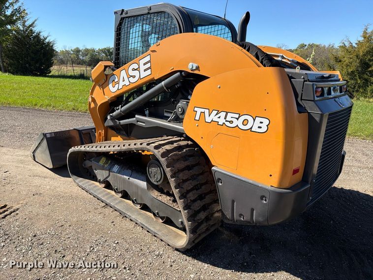 image for item EX1076 2025 Case TV450B tracked skid steer loader