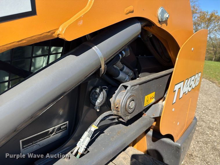 image for item EX1076 2025 Case TV450B tracked skid steer loader