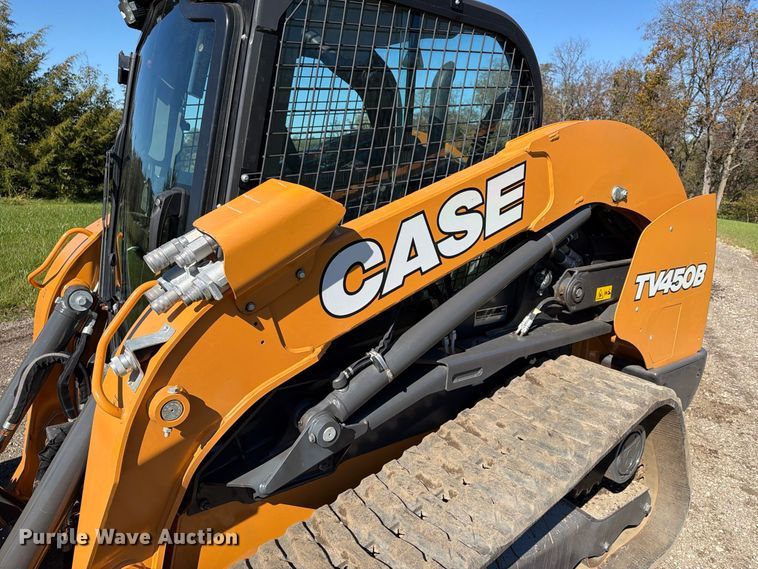 image for item EX1076 2025 Case TV450B tracked skid steer loader