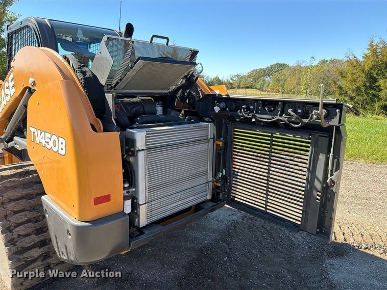 image for item EX1076 2025 Case TV450B tracked skid steer loader