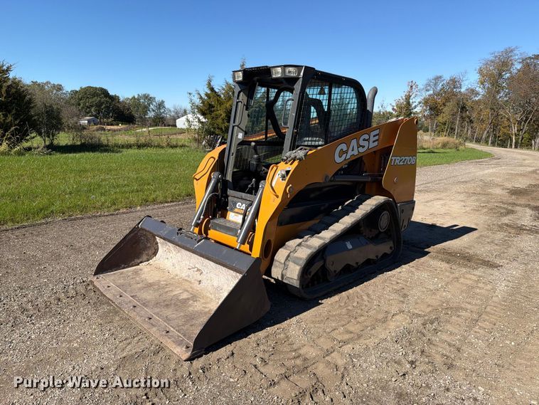 image for item EX1077 2022 Case TR270B tracked skid steer loader