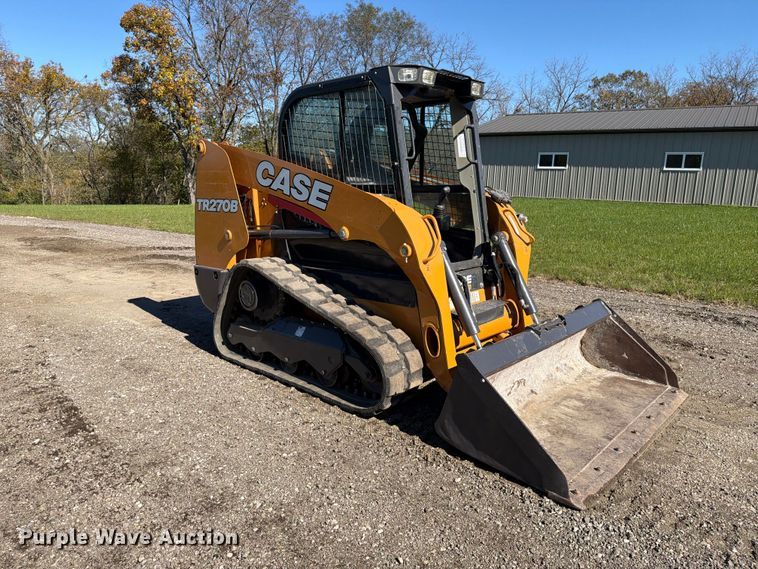 image for item EX1077 2022 Case TR270B tracked skid steer loader