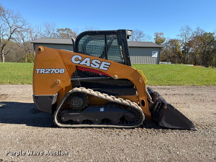 image for item EX1077 2022 Case TR270B tracked skid steer loader