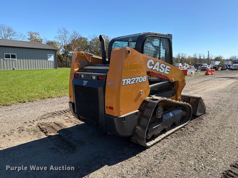 image for item EX1077 2022 Case TR270B tracked skid steer loader