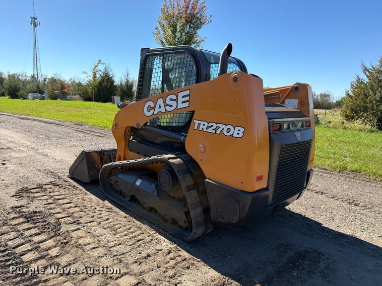 image for item EX1077 2022 Case TR270B tracked skid steer loader