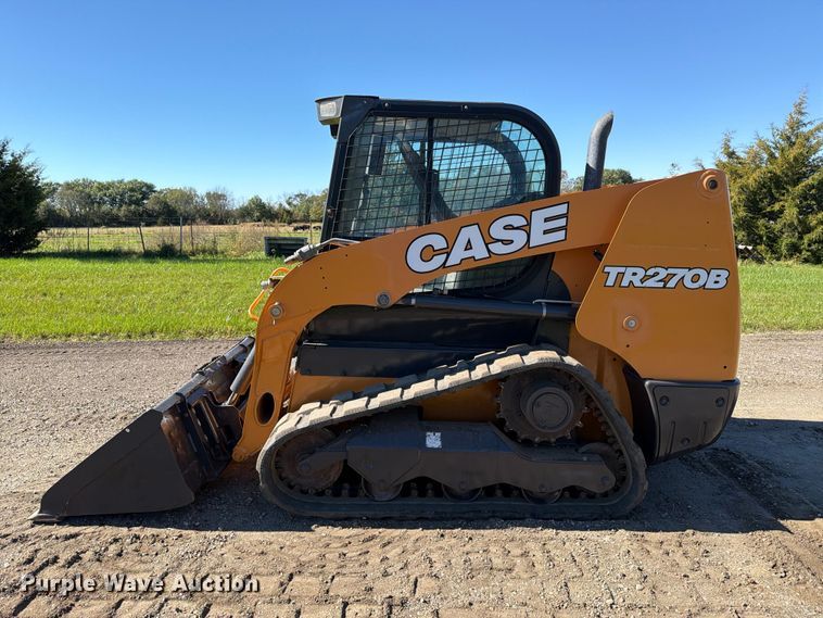 image for item EX1077 2022 Case TR270B tracked skid steer loader