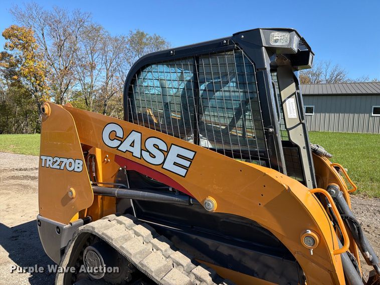 image for item EX1077 2022 Case TR270B tracked skid steer loader