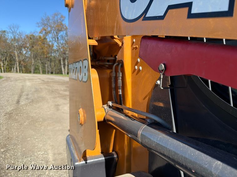 image for item EX1077 2022 Case TR270B tracked skid steer loader