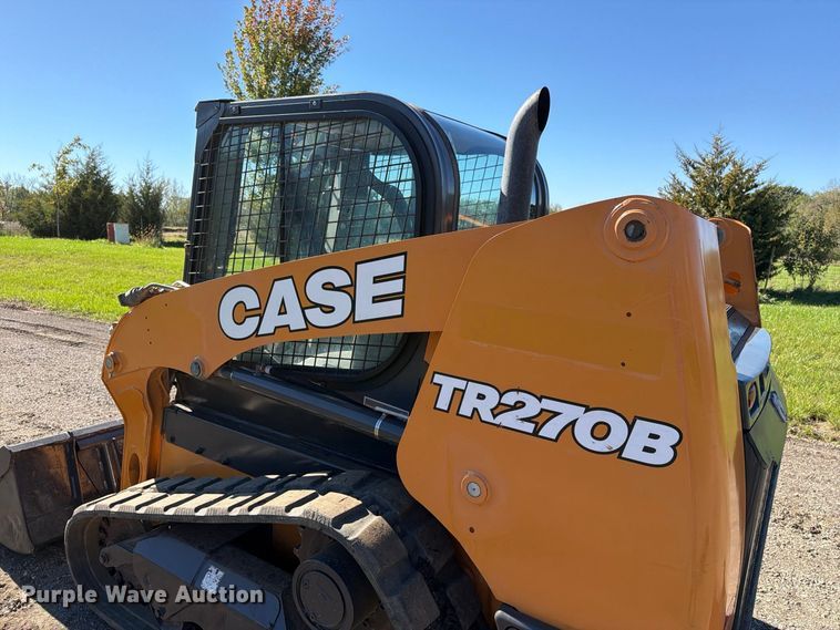 image for item EX1077 2022 Case TR270B tracked skid steer loader