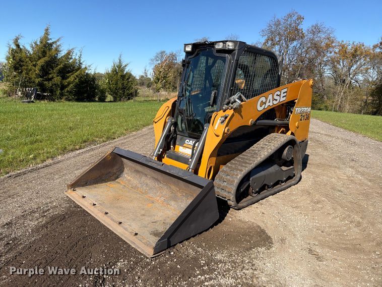 image for item EX1078 2022 Case TR270B tracked skid steer loader