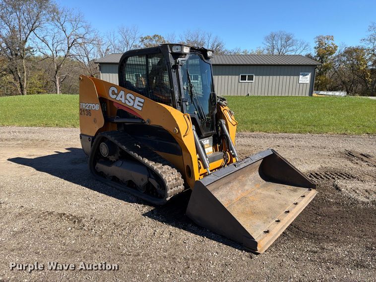 image for item EX1078 2022 Case TR270B tracked skid steer loader