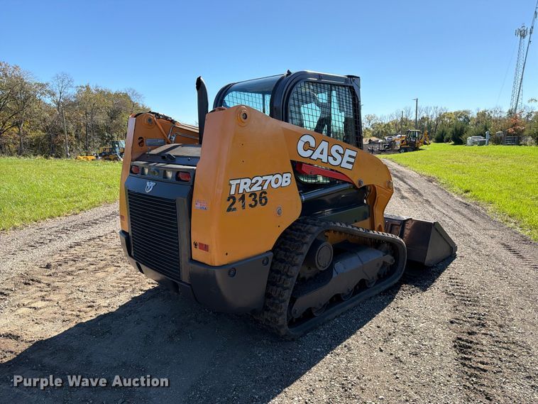image for item EX1078 2022 Case TR270B tracked skid steer loader
