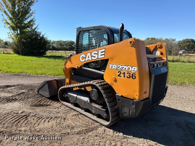 image for item EX1078 2022 Case TR270B tracked skid steer loader