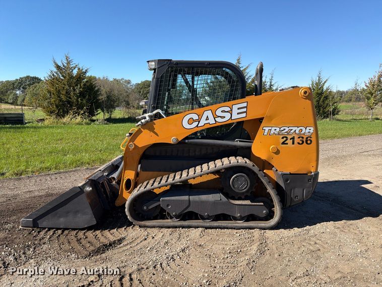image for item EX1078 2022 Case TR270B tracked skid steer loader