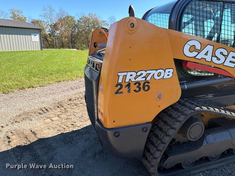 image for item EX1078 2022 Case TR270B tracked skid steer loader
