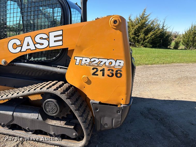 image for item EX1078 2022 Case TR270B tracked skid steer loader