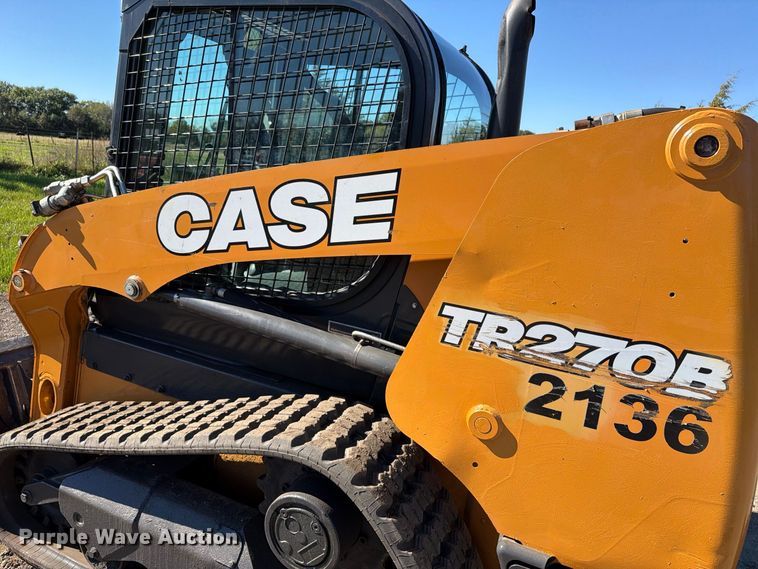 image for item EX1078 2022 Case TR270B tracked skid steer loader