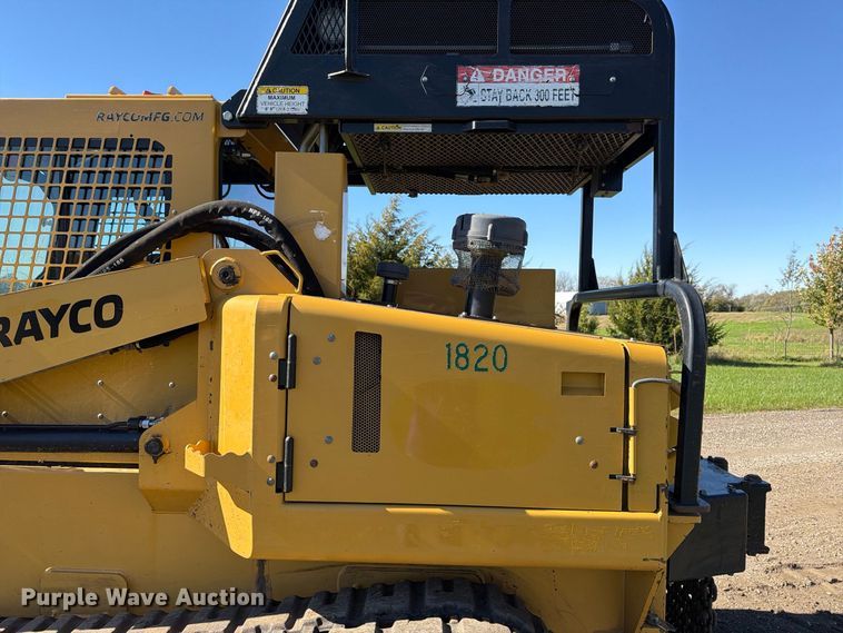 image for item EX1079 2018 Rayco C100 mulcher
