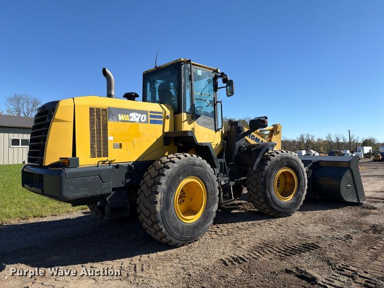 image for item EX1080 2016 Komatsu WA270 wheel loader