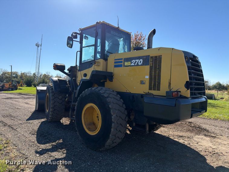 image for item EX1080 2016 Komatsu WA270 wheel loader
