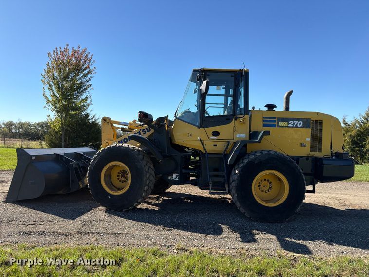 image for item EX1080 2016 Komatsu WA270 wheel loader