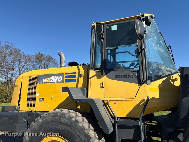 image for item EX1080 2016 Komatsu WA270 wheel loader
