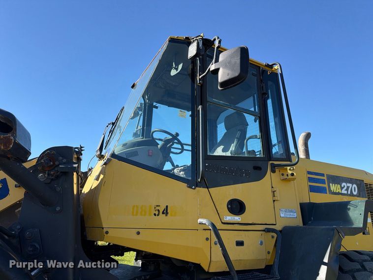 image for item EX1080 2016 Komatsu WA270 wheel loader