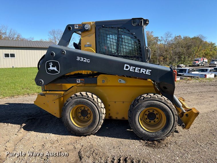 image for item EX1081 2023 John Deere 332G skid steer loader