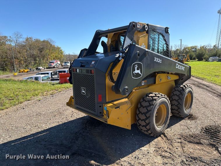 image for item EX1081 2023 John Deere 332G skid steer loader